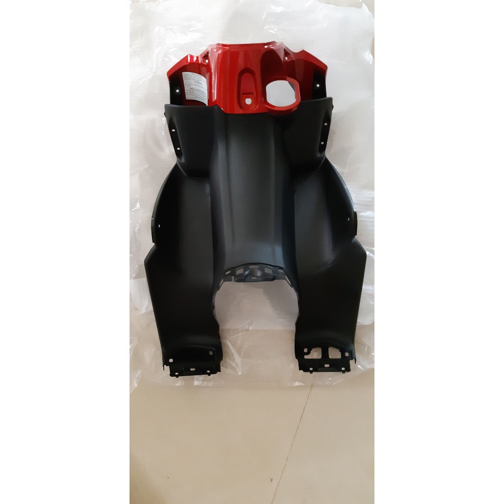 Ốp ổ khóa  Nouvo LX đỏ nhũ - đen nhám