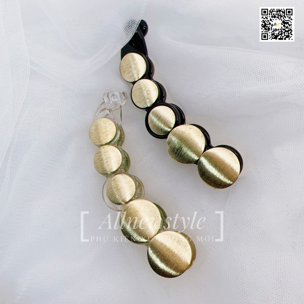 Kẹp dát vàng Allnewstyle size 10cm hàng cao cấp cứng cáp