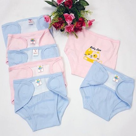 Combo 5 Tã dán bỉm Baby Leo in họa tiết cho bé sơ sinh