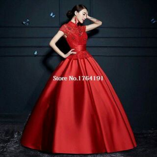 MAXI DẠ HỘI ĐÍNH CƯỜM