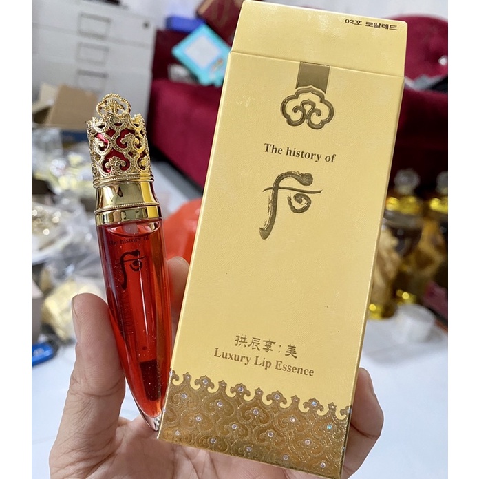 Xả lỗ - Son bóng Whoo Luxury Lip Essence full 12/2022