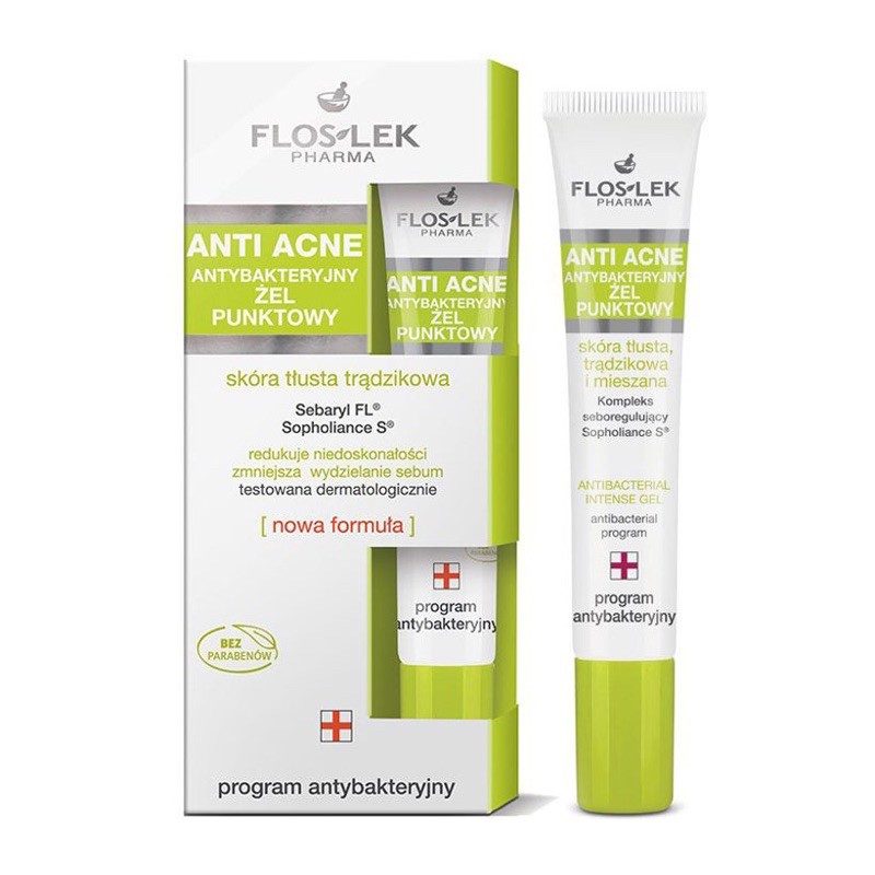 ✅   [Chính hãng]    Floslek Ngừa Mụn Diệt Khuẩn Anti Acne Spot Gel For Imperfections 20ml.