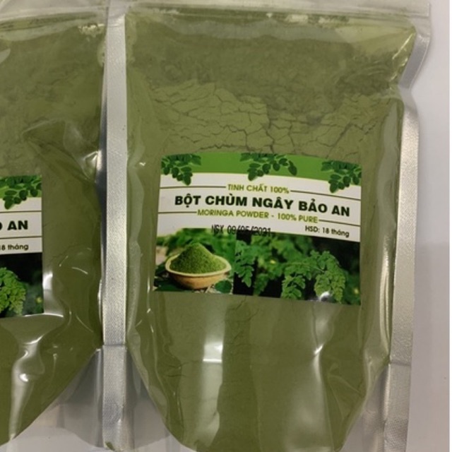Bột chùm ngây nguyên chất ( đồ ăn dặm cho bé )