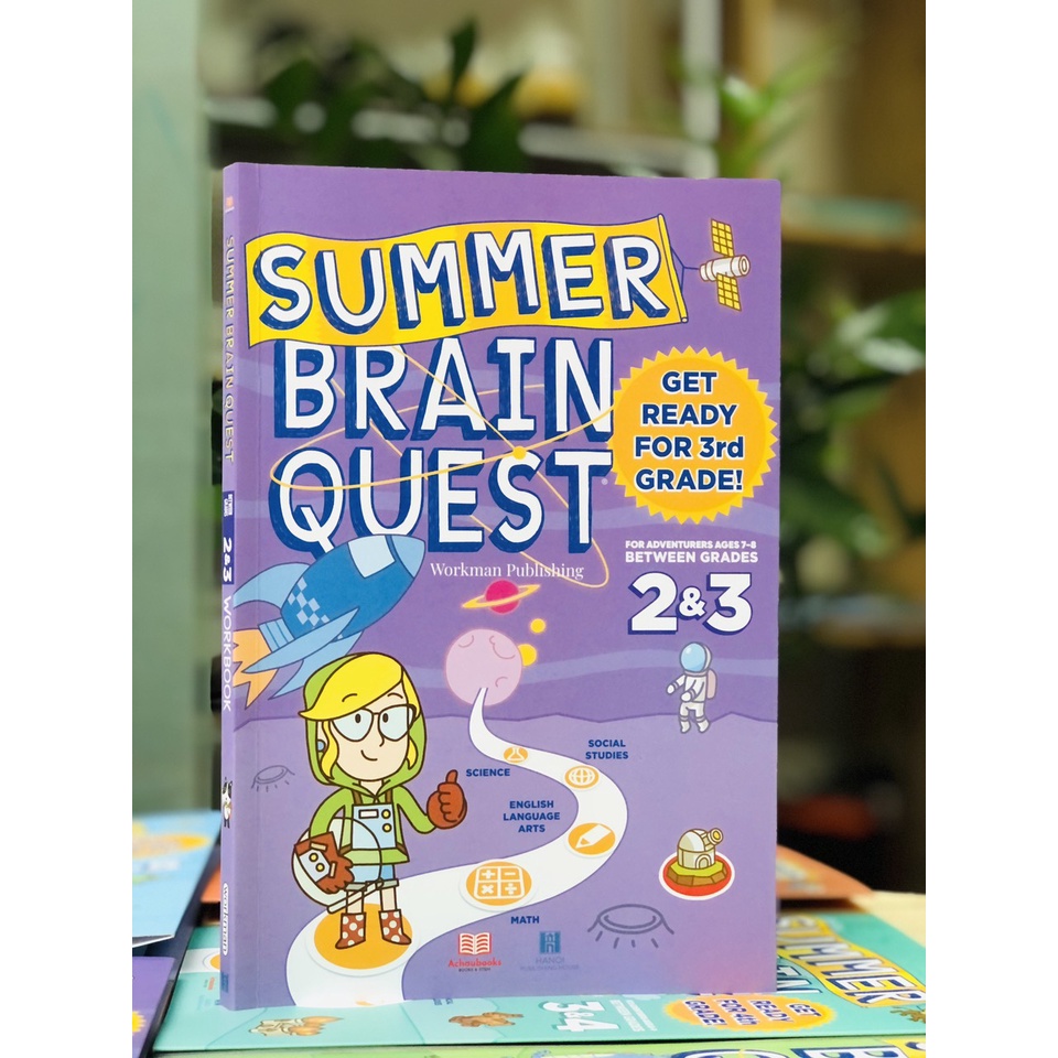 Sách: Tư Duy Trí Não - Summer Brain Quest - Danh cho trẻ từ 5 đến 10 tuổi