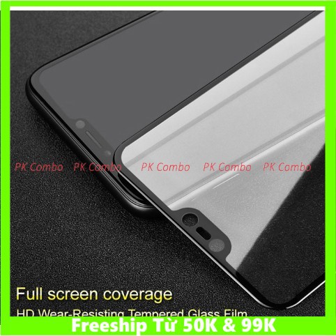 Kính Cường Lực Nokia X6 / Nokia 6.1 Plus 2018 full màn, full keo không chấm li ty