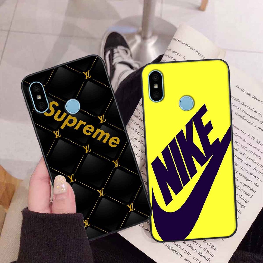 Ốp Xiaomi Redmi 6 Pro / Mi A2 Lite in hình thương hiệu L.V, N.I.K.E cá tính, đẳng cấp