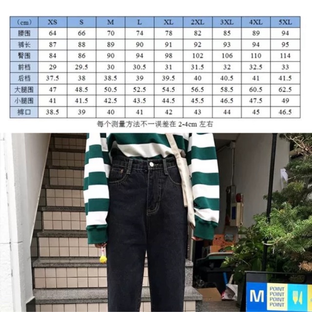 [Mã WASTMAY giảm 15% tối đa 30K đơn 150K] [ ỏrder] Quần Jeans đen ống suông ulzzang có bigsize / Quần Jeans cạp cao QC | BigBuy360 - bigbuy360.vn