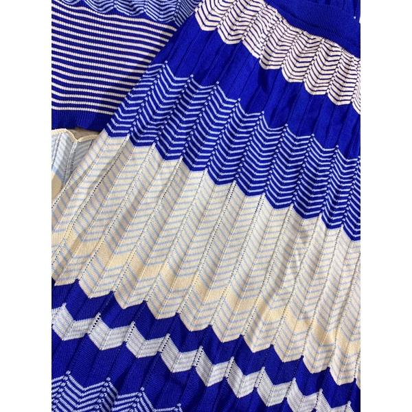 Set bộ váy len mỏng