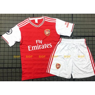 Quần Áo Bóng Đá ARSENAL đỏ sân nhà 2020