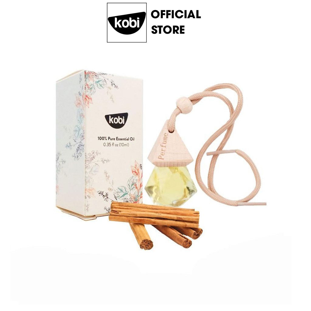Tinh dầu Quế Kobi treo phòng giúp khử mùi, làm sạch không khí hiệu quả - 10ml