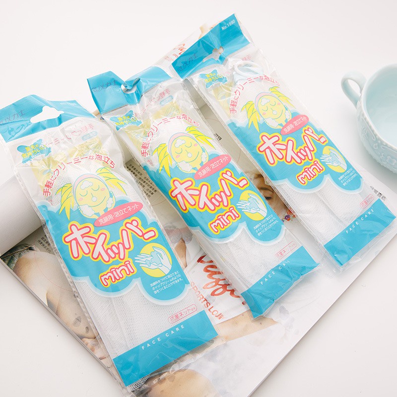 ✨✨Lưới tạo bọt rửa mặt chất PE mềm mại co giãn tiện lợi