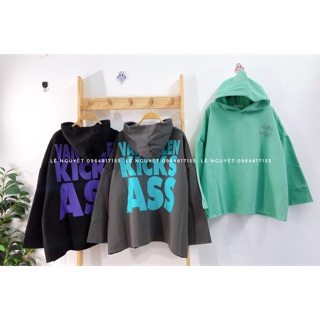 Hoodie nỉ trần bông
