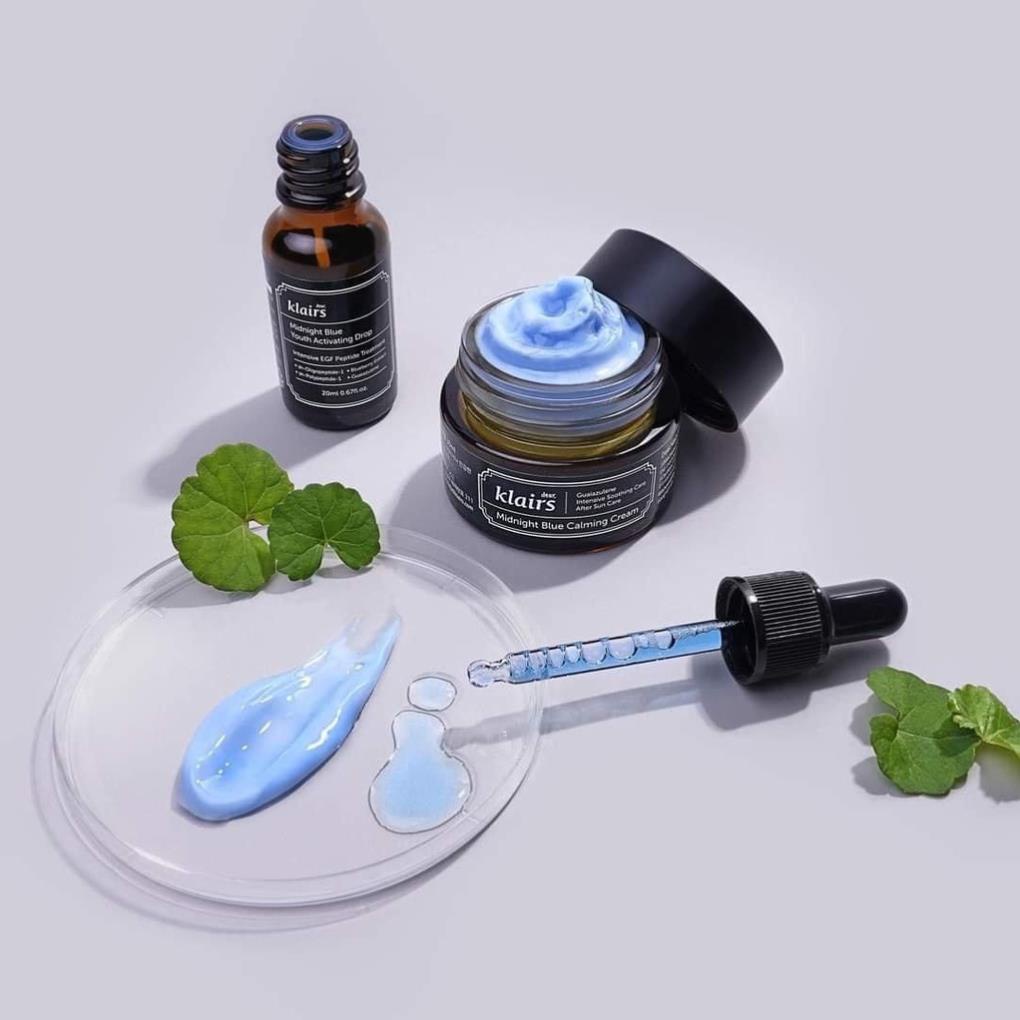 Tinh Chất Làm Dịu, Phục Hồi Da Klairs Midnight Blue Youth Activating Drop 20ml - HANA