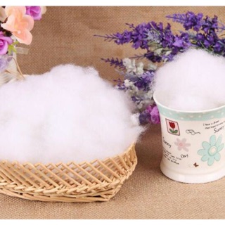 1kg bông gòn nhồi gối/thú bông