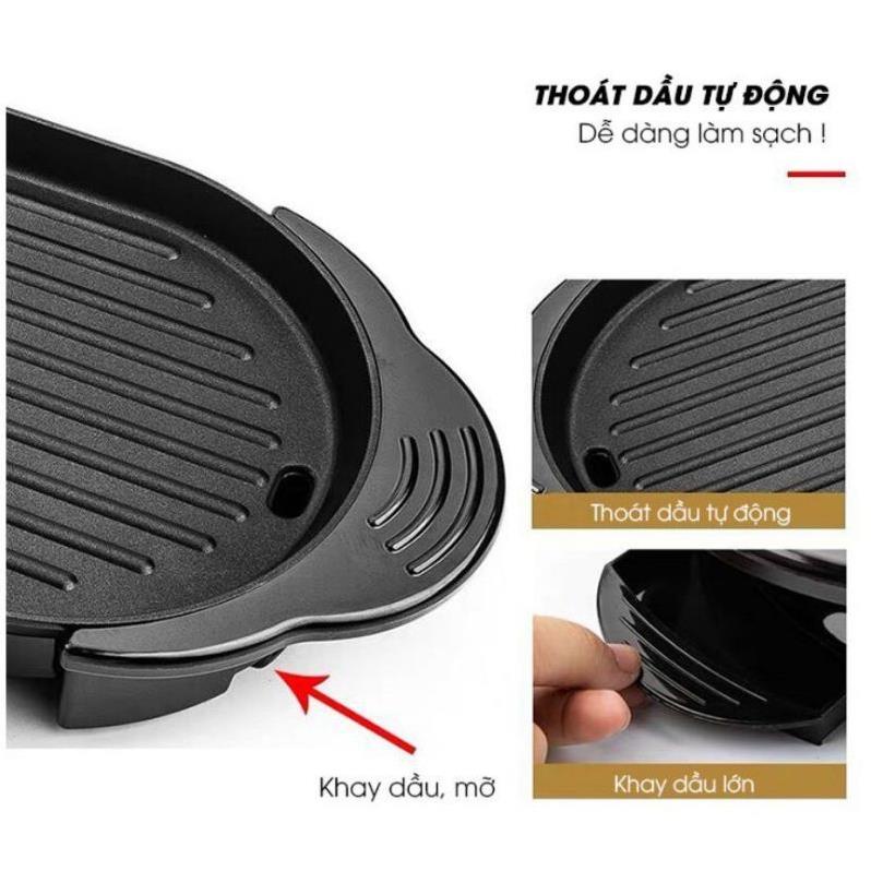 BẾP LẨU NƯỚNG 2 TRONG 1 MAKITA 6929 hàng chính hãng _lỗi 1 đổi 1