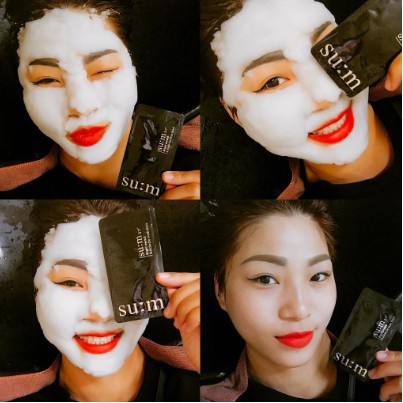 Mặt Nạ ⚜️FREESHIP⚜️Mặt Nạ Sủi Bọt SU:M37 BRIGHT AWARD BUBBLE-DE MASK [Mat Na] | BigBuy360 - bigbuy360.vn