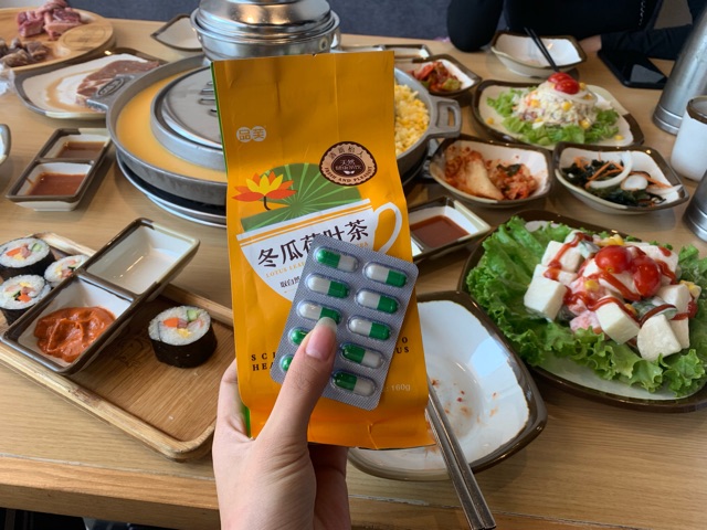 Trà Detox Lá Sen + Viên Đào Thải Mỡ | BigBuy360 - bigbuy360.vn