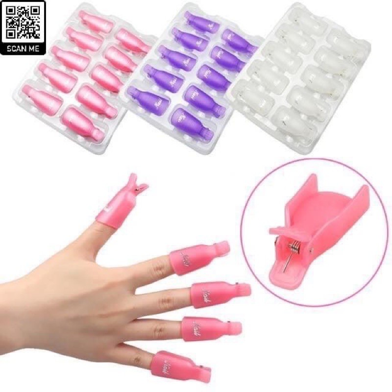 Kẹp Ủ Phá Móng Tay, Bộ Kẹp Ủ Nail [Thanh Vy Nail]