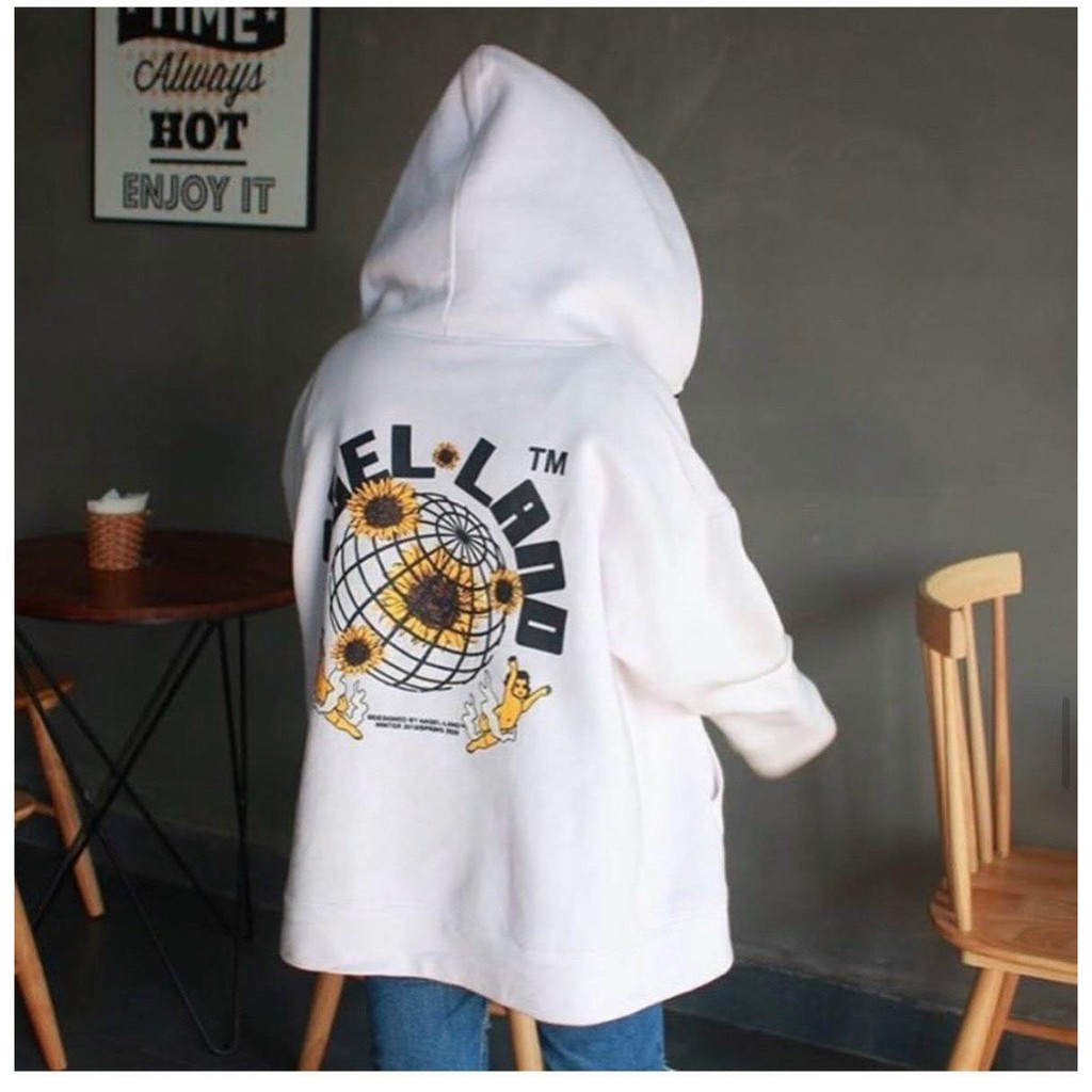 ÁO KHOÁC NAM NỮ VẢI NỈ DÂY KÉO ANGEL LAND KN2 | BigBuy360 - bigbuy360.vn