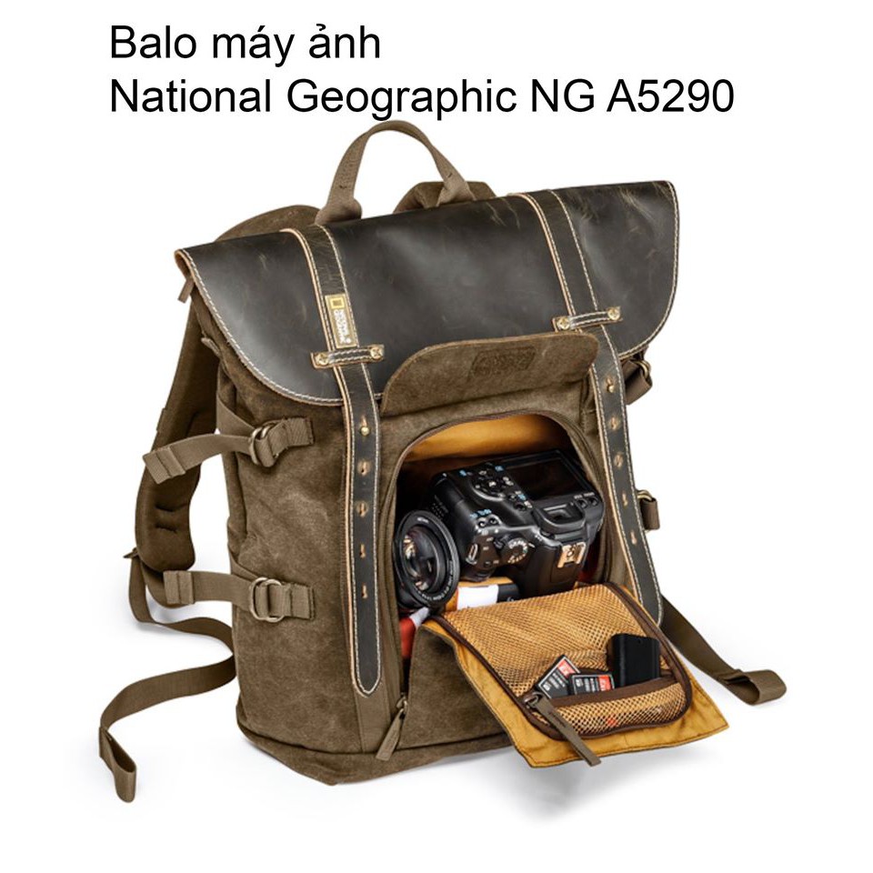 (HÌNH THẬT) Balo máy ảnh National Geographic NG A5290