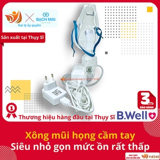 Máy khí dung xông mũi họng cầm tay b well med 120 sản xuất tại thụy sĩ bảo - ảnh sản phẩm 2