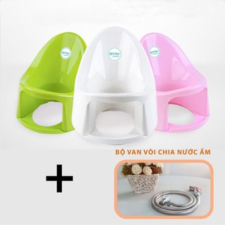 Combo Ưu đãi Bô vệ sinh thông minh cho bé Boom Potty và Phụ kiện van vòi chia nước ấm