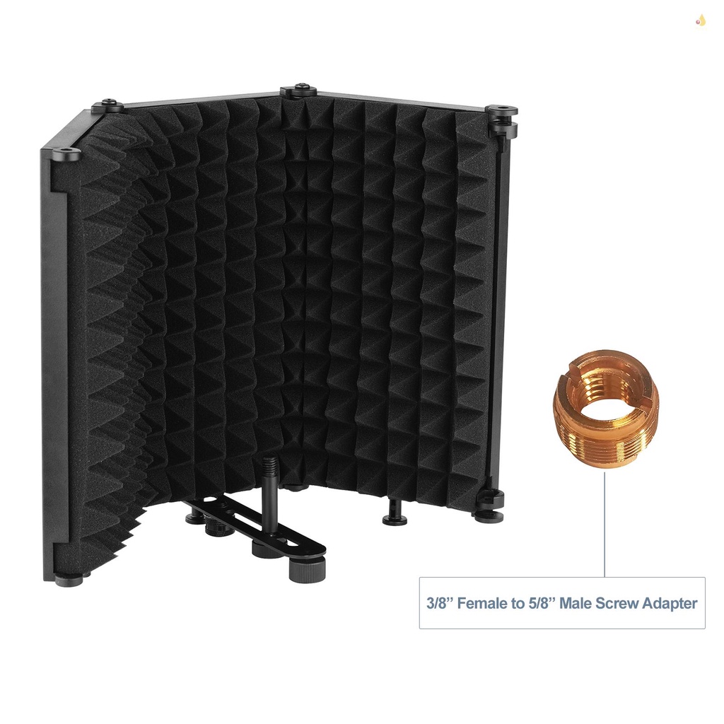 Mút Xốp Lọc Âm Thanh Micro Cách Âm 3 / 8-inch Female Sang 5 / 8-inch Male