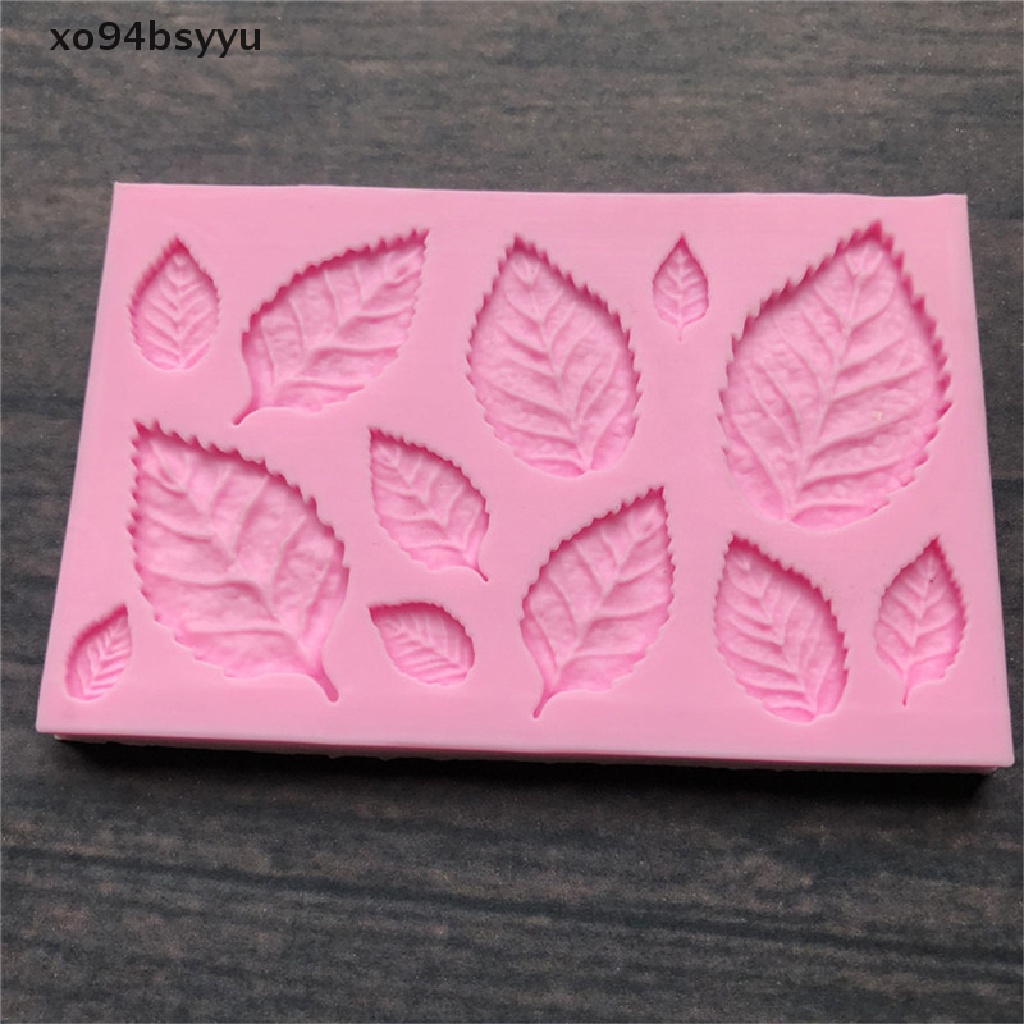 Khuôn Silicone Làm Bánh Hình Chiếc Lá Chuyên Dụng Cho Trang Trí Xo94Bsyu