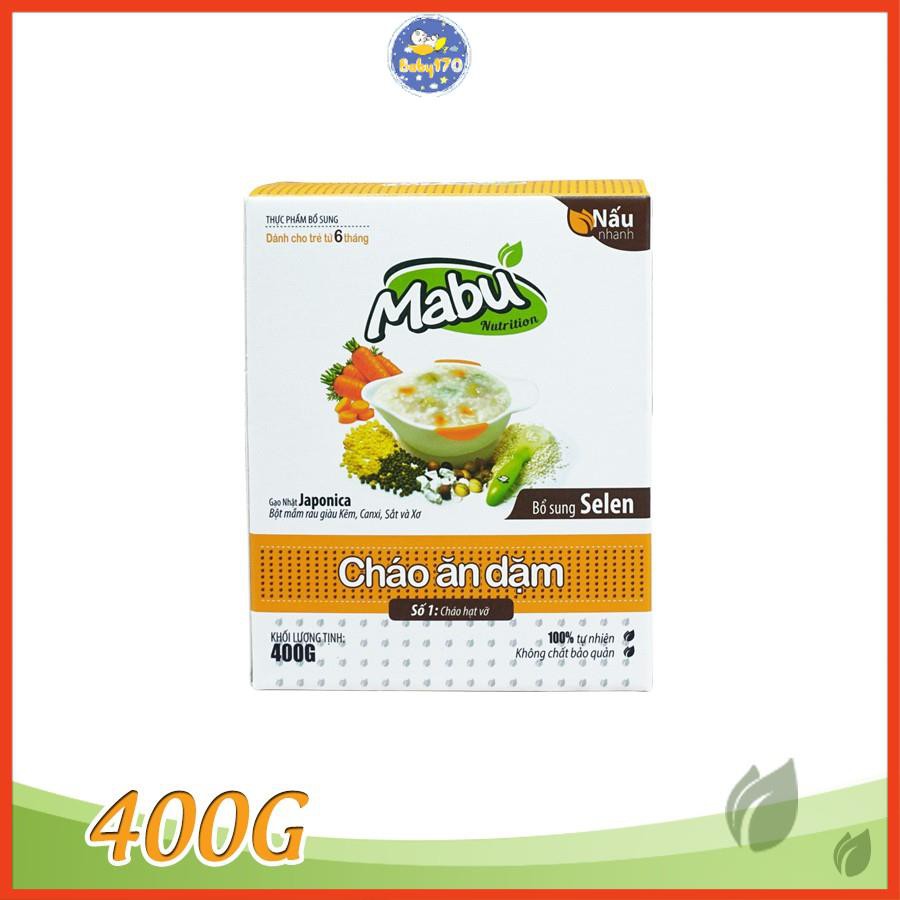 Cháo ăn dặm Mabu hạt vỡ 400gr