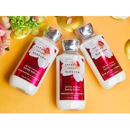 Sữa dưỡng thể Bath&Body Works Japanese Cherry Blossom, sữa dưỡng thể hoa anh đào