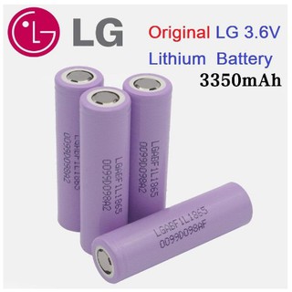 Pin tím LG Hàn quốc EBF1L 18650 dung lượng thực > 3000 mAh