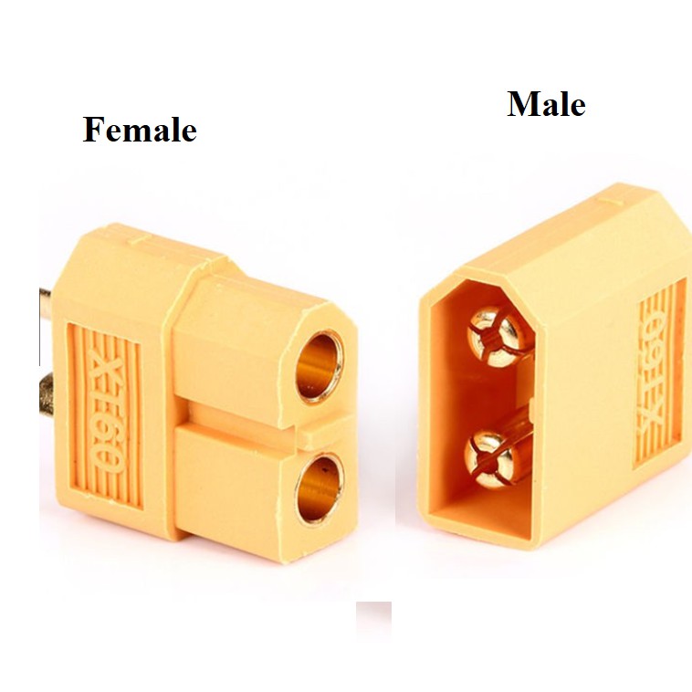Jack XT60 (Jack esc và jack Pin). BN.