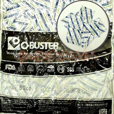 Túi hút oxy / hút ẩm - 200 túi O-buster