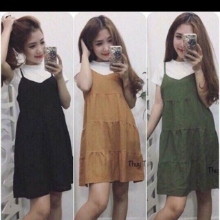 Set váy bầu bí bon chen nha