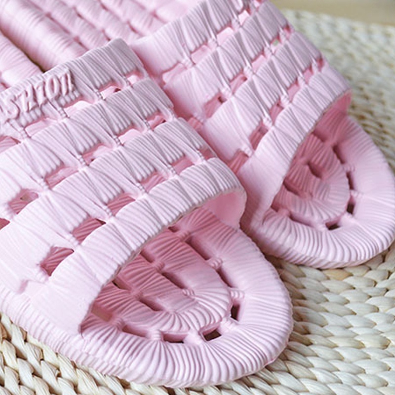 Whi Dép Nhựa Đế Bằng Mềm Mại Đi Trong Nhà Tắm / Spa Cho Nữ
