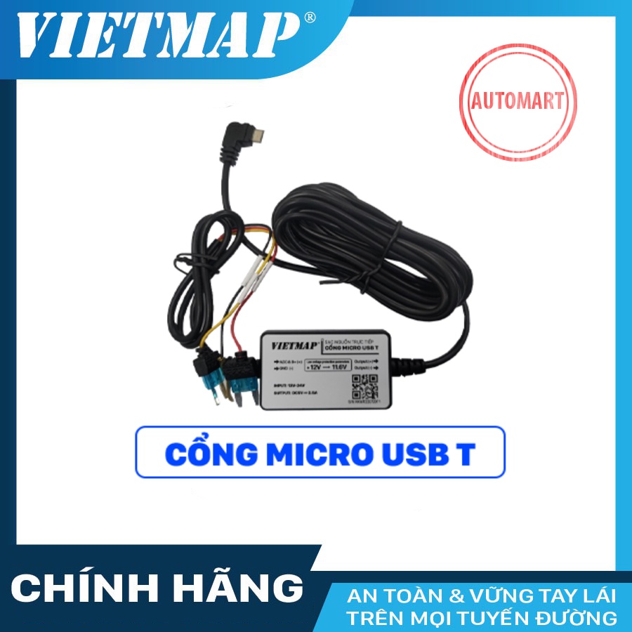 Dây nguồn trực tiếp cho camera hành trình