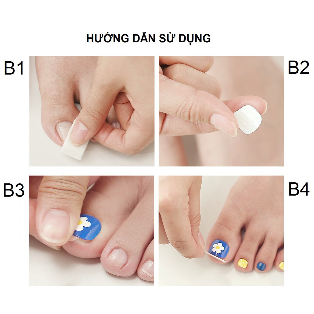 Bộ 24 Móng Chân Gel Tự Dán Press & Go Kiss New York Nail Box - Hera (KPT25K)