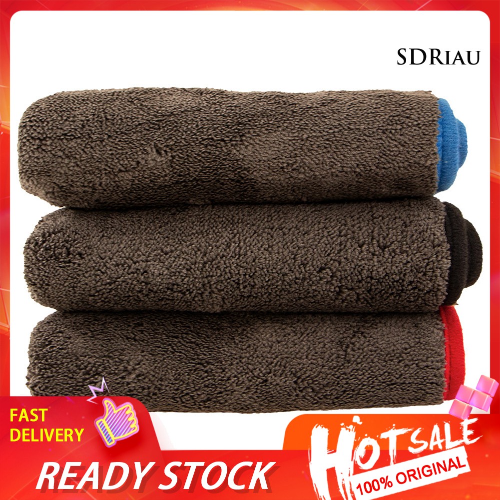 Khăn lau xe bằng vải sợi nhỏ 1200gsm thấm hút tốt tiện dụng