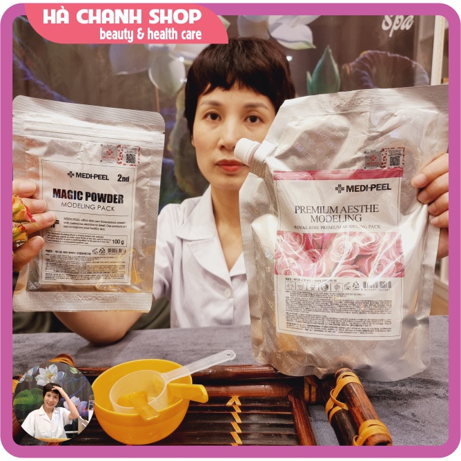 Mặt Nạ Hoa Hồng Collagen Tươi Hàn Quốc MEDI-PEEL PREMIUM AESTHE MODELING ROYAL ROSE Mặt Nạ Dưỡng Trắng Da Cấp Ẩm