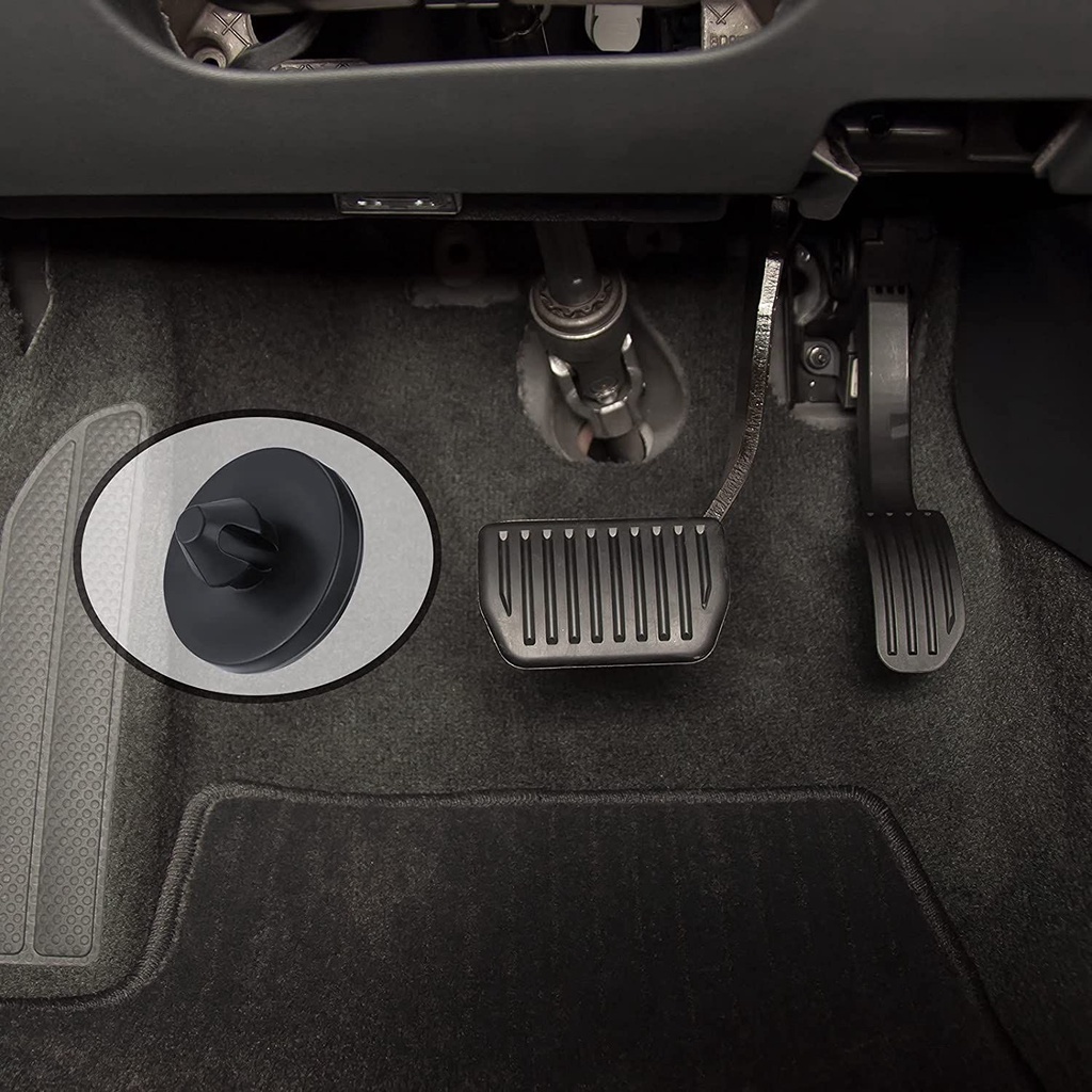 Set 10 phụ kiện thay thế công tắc phanh xe hơi màu đen chuyên dụng