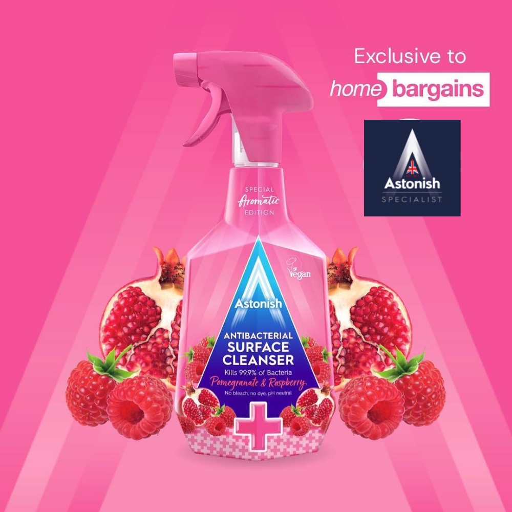 Bình xịt vệ sinh dụng cụ bếp, các bề mặt, tủ lạnh, tủ đông Astonish C6700 - 750ml