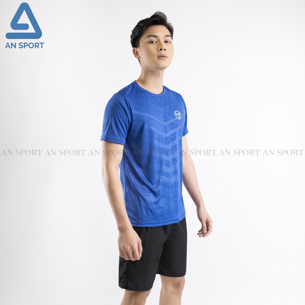 Bộ quần áo thể thao nam, sét quần áo nam mùa hè chất thun lạnh dập vân phong cánh trẻ trung hiện đại HBHH