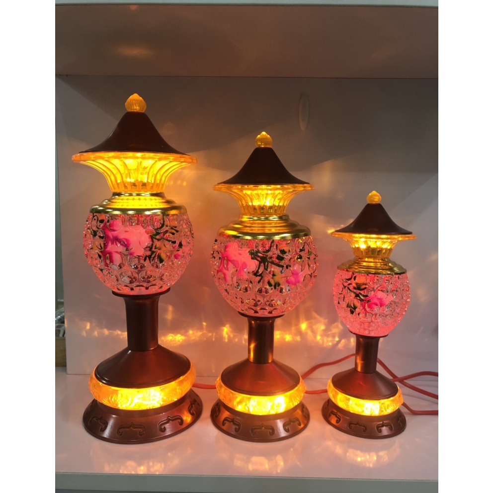 BỘ 2 CÁI ĐÈN LED TRANG TRÍ BAN THỜ