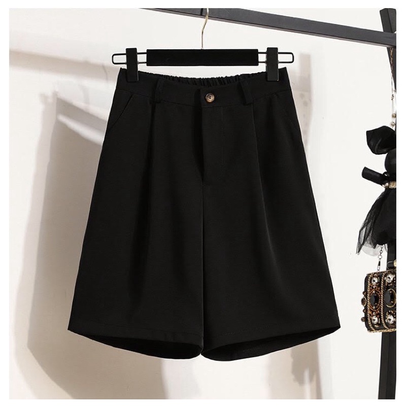 HT-quần short ngố big size cao cấp trơn túi size 65-100kg