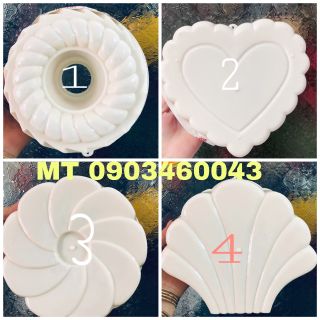 Khuôn  rau câu  3d nhựa  tốt  12 mẫu