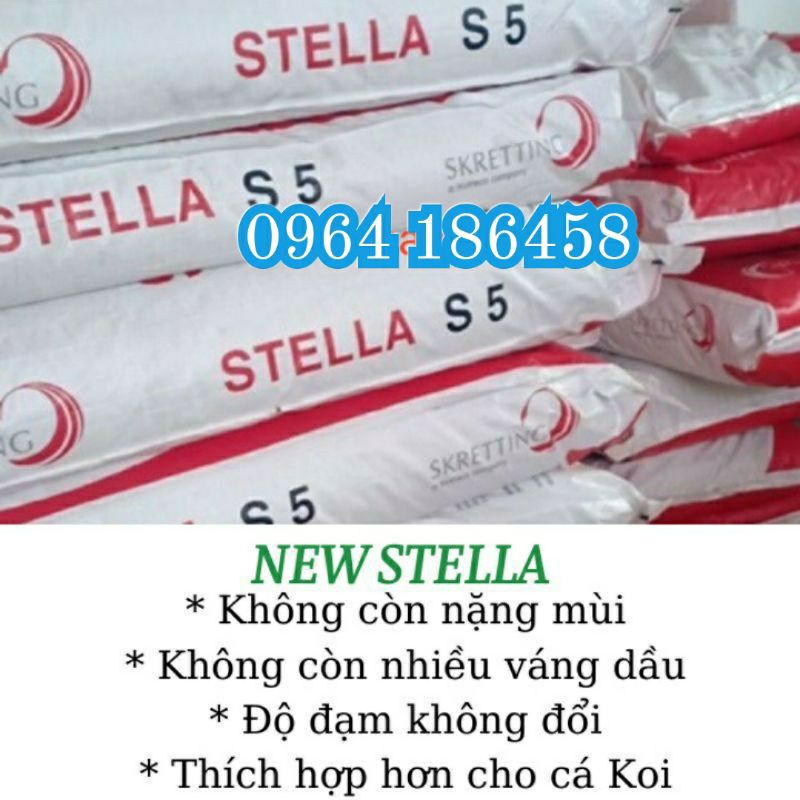 Cám cá NEW STELLA vàng thơm không còn nặng