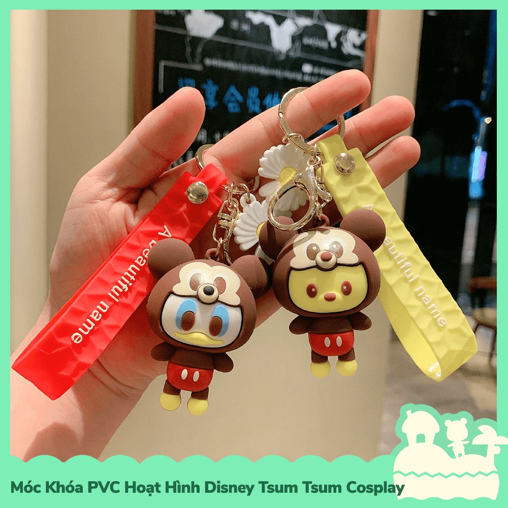 [Sẵn VN] Móc Khóa PVC Nhân Vật Hoạt Hình Disney Tsum Tsum Cosplay