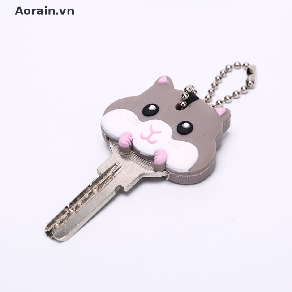 Móc Khóa Silicon Hình Động Vật Dễ Thương