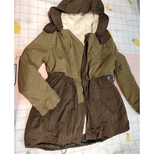 Parka lông phao Hàn 2hand chốt live - Hàng nhập khẩu
