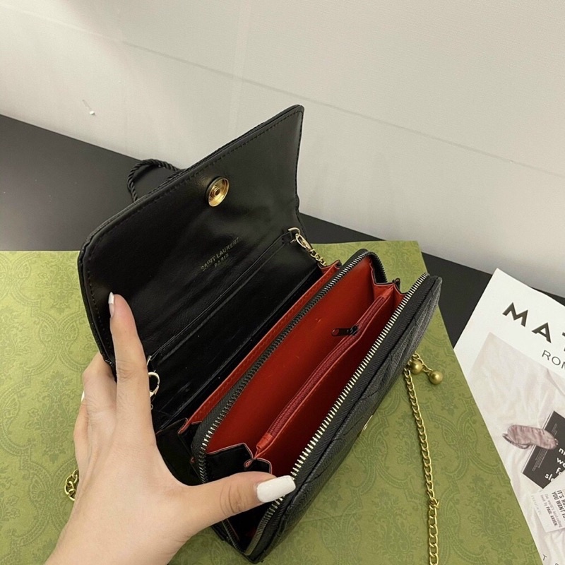 Túi Xách Nữ Đeo Chéo Ví Nữ Cầm Tay Da Hạt Cao Cấp Rẻ Đẹp - A&ESHOP 767689